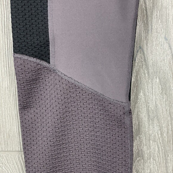 FABLETICS Powerhold Lavender Grey Mesh Yoga Running Leggings Womens Sz Small - Picture 3 of 8